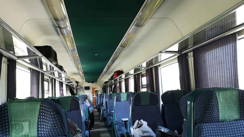 Intercity Zug Rumänien
